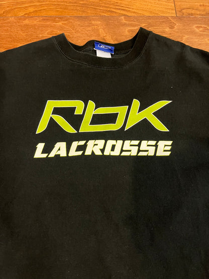 00s Reebok RBK Lacrosse Tee (XL)
