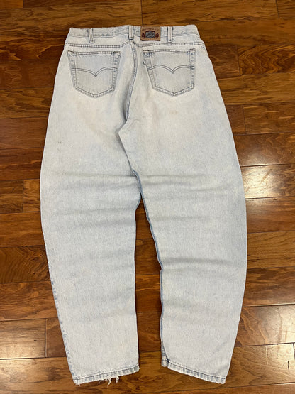 00s Levi's Silver Tab Light Wash Baggy Jeans (36 x 32)