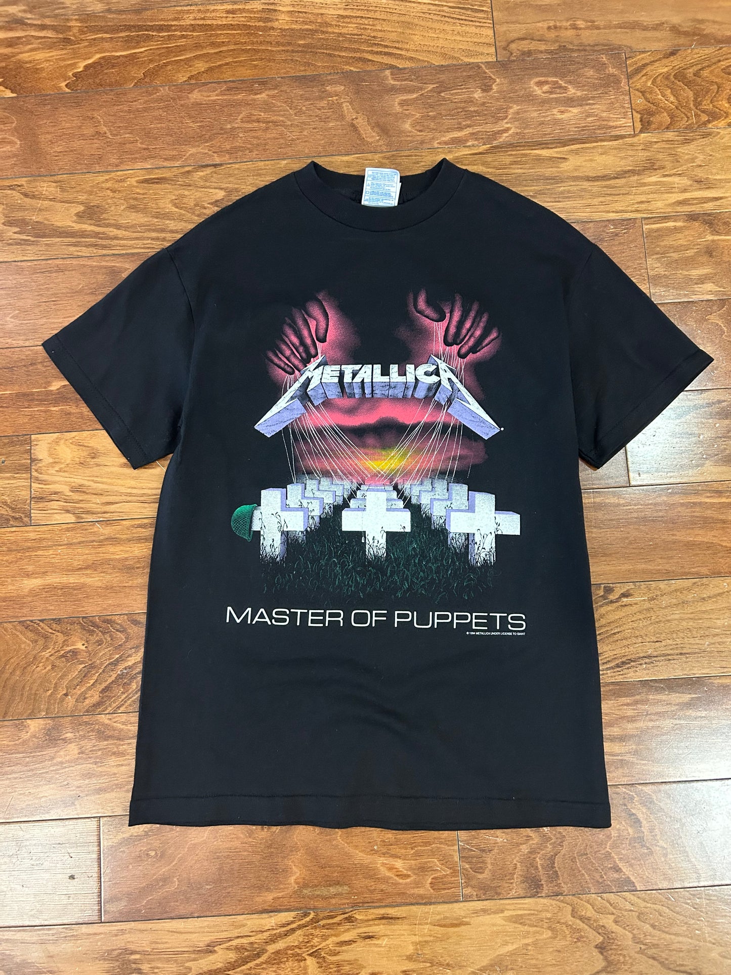 00s Metallica Master of Puppets Vintage Music Band Tee (M)