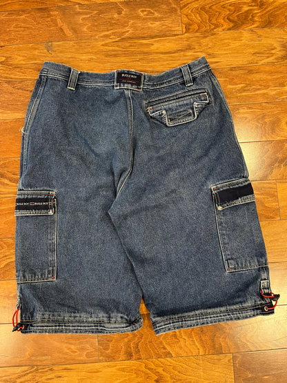 00s Bugle Boy Baggy Cargo Shorts (38)
