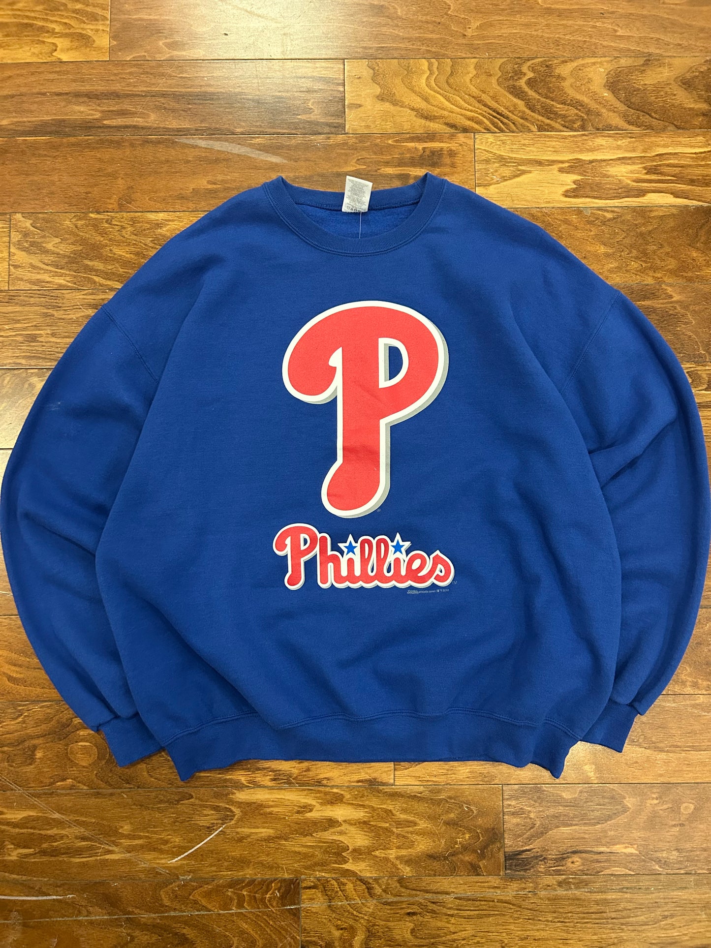 2010 Philadelphia Phillies Spell Out Crewneck (XXL)