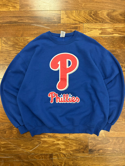 2010 Philadelphia Phillies Spell Out Crewneck (XXL)