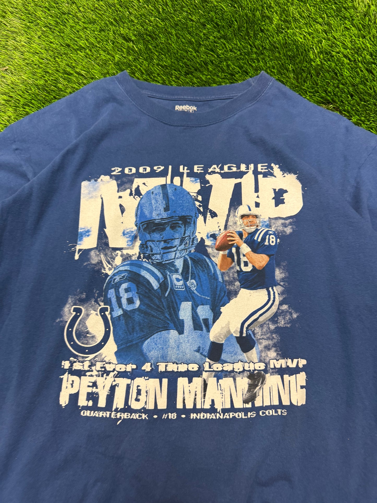 2009 Indianapolis Colts Peyton Manning Tee (XXL)