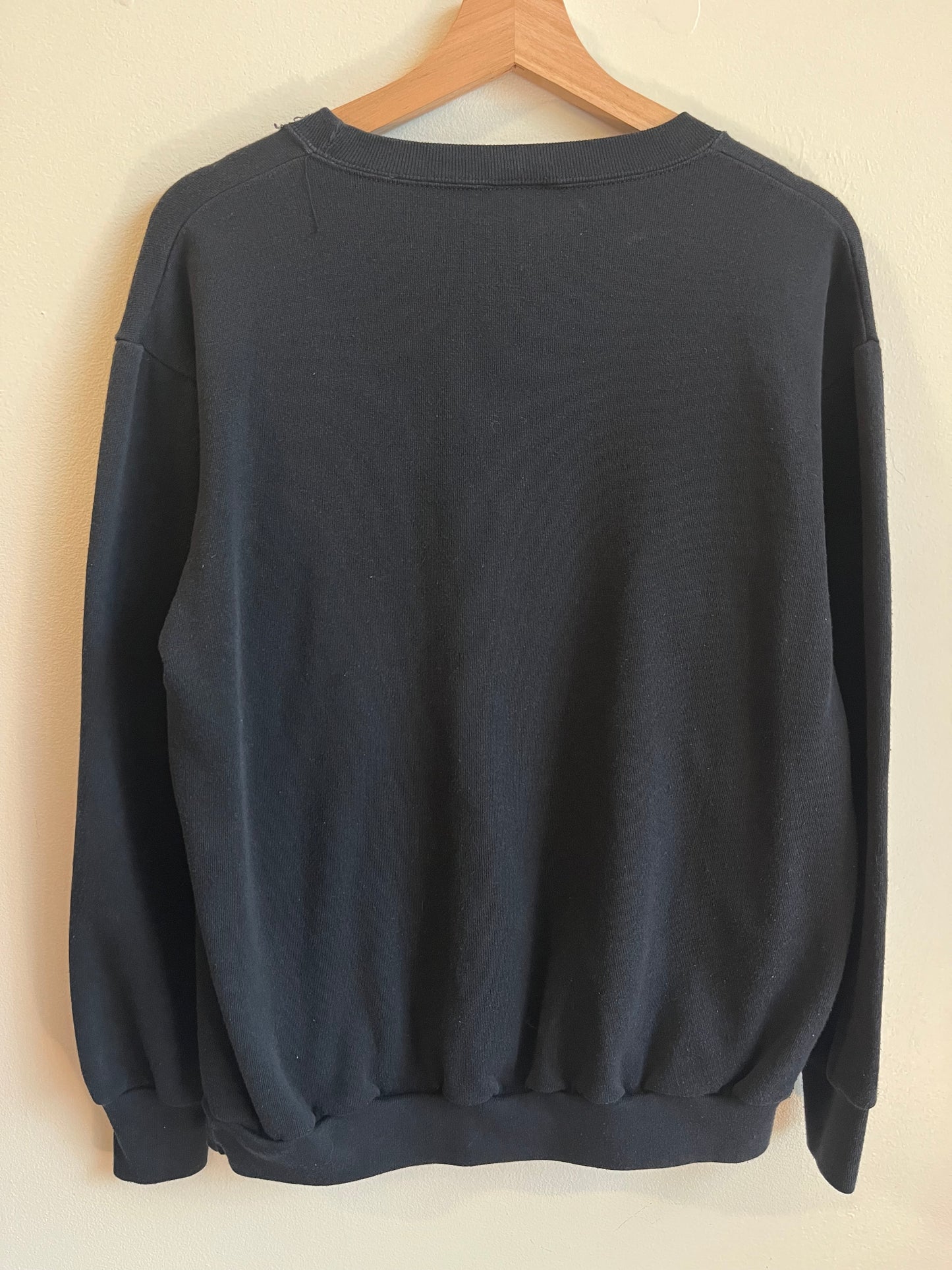 1993 Carolina Panthers Cat NFL Black Crewneck (L)