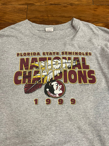 1999 FSU Seminoles National Champs Tee (XL)