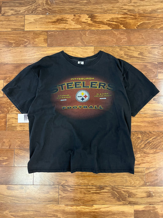 90s Pittsburgh Steelers Brick Wall Tee (XL)