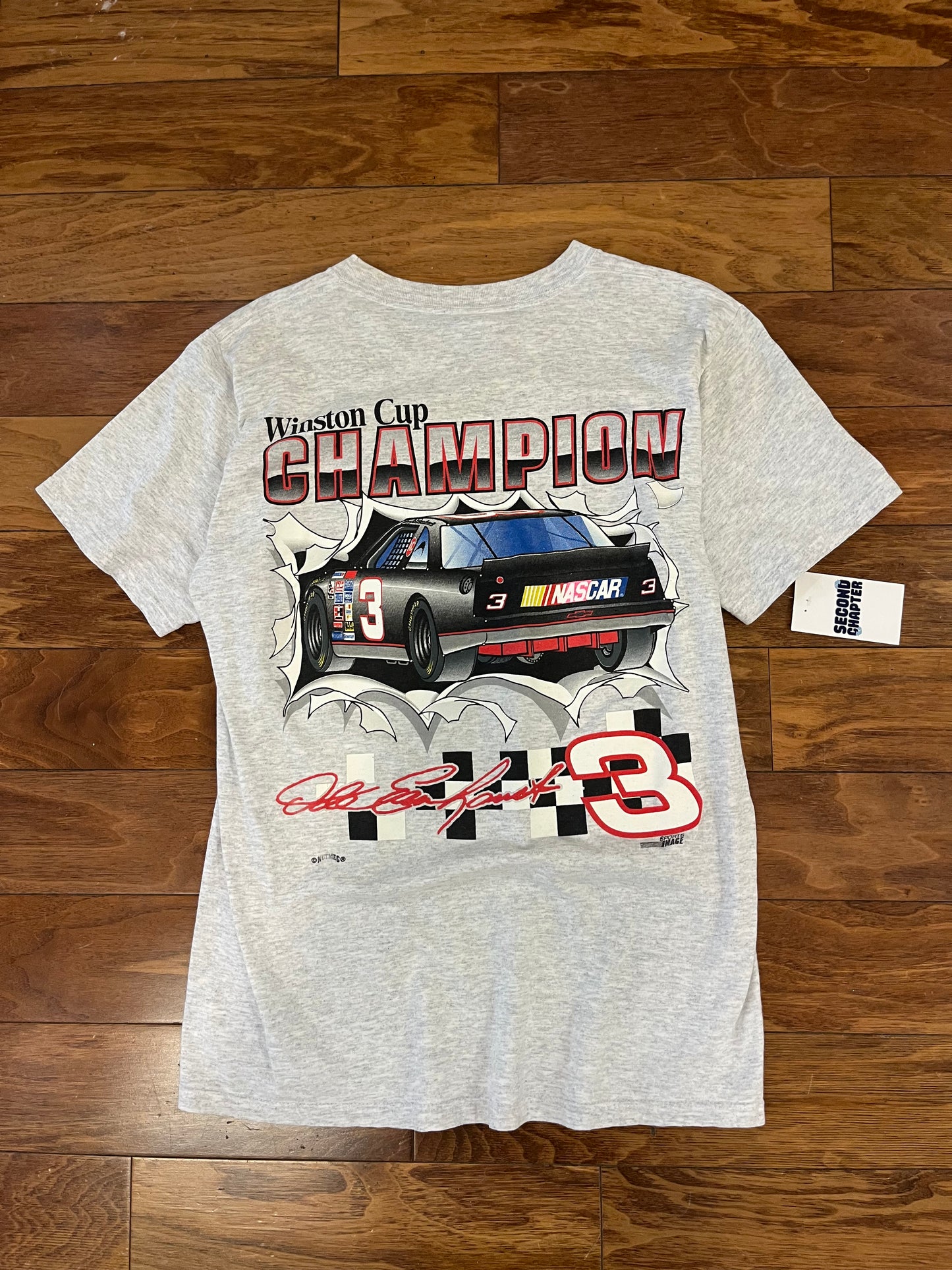 90s Dale Earnhardt Intimidator Nutmeg Nascar Breakthrough Tee (L)