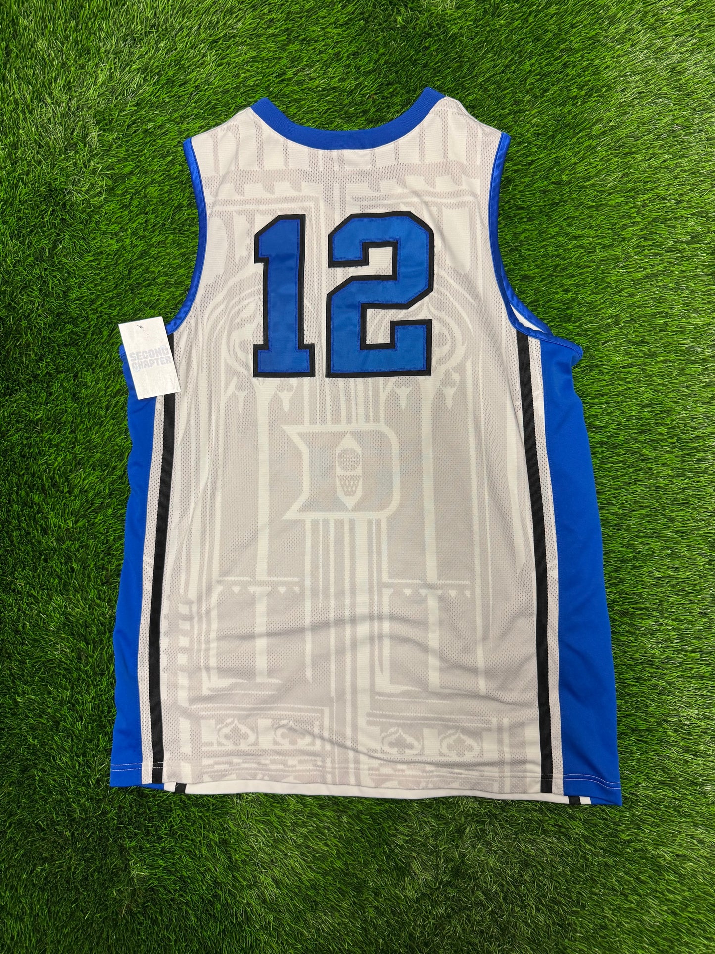 2010s Duke University Nike Elite NCAA #12 Basketball Jersey (XL)