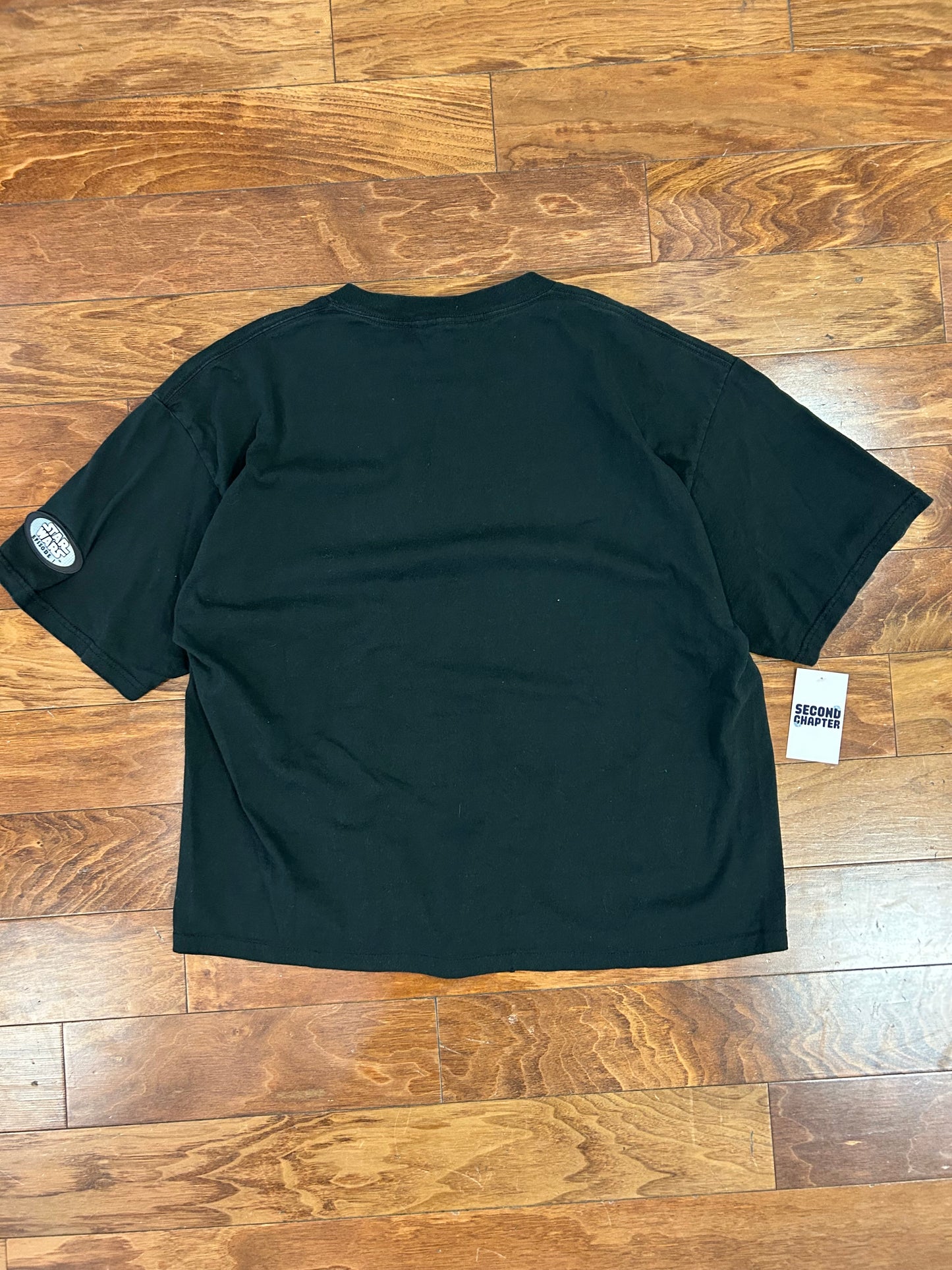 90s Star Wars Episode 1 Cropped Vintage Promo Tee (XL)