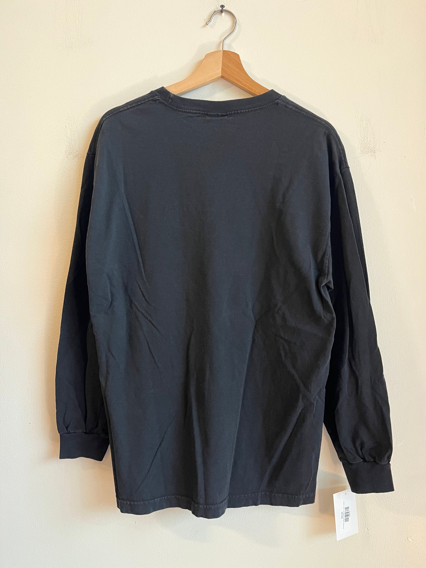 2003 Carolina Panthers Conference Champions Black Long Sleeve Shirt (L)