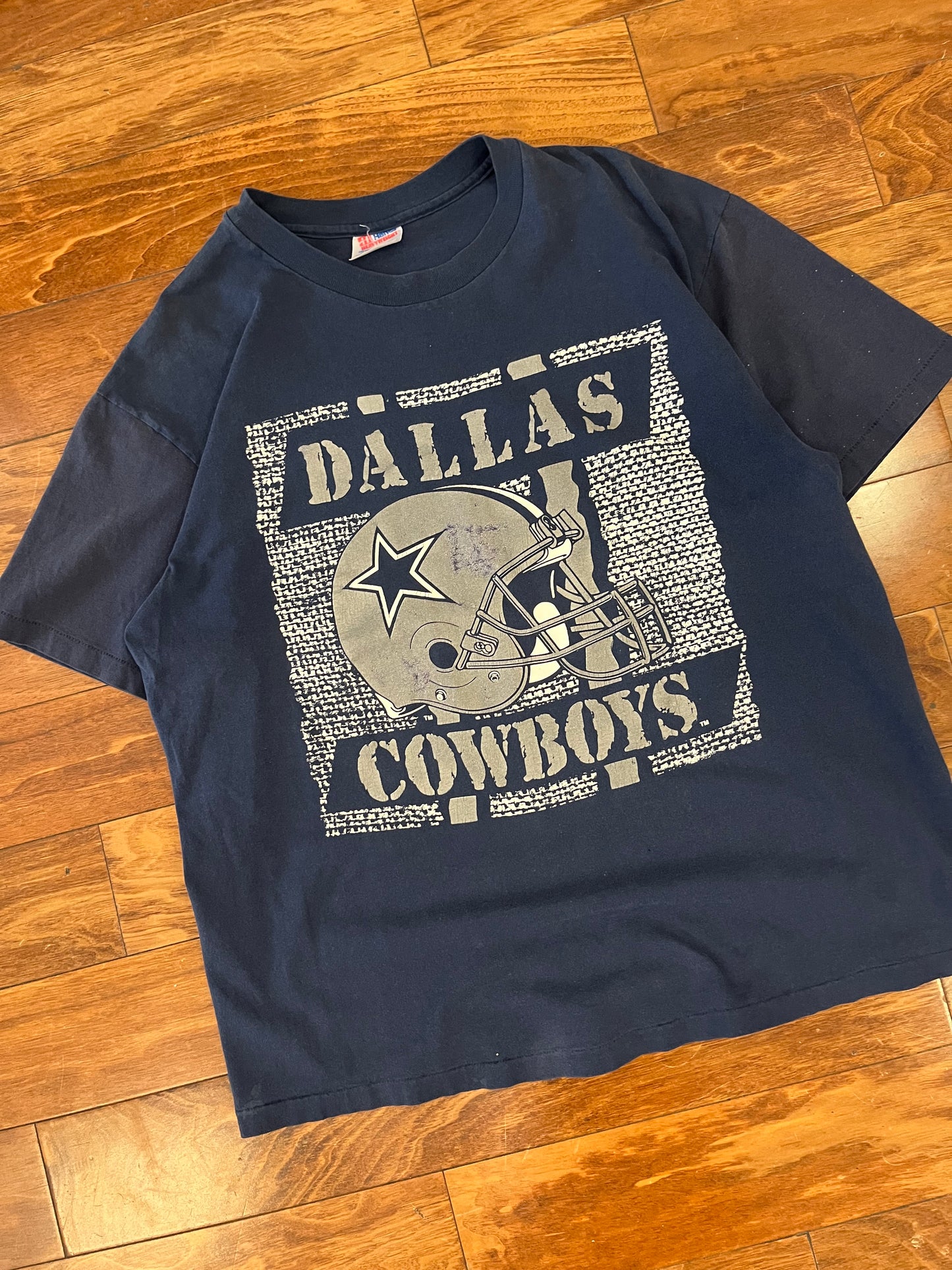 90s Dallas Cowboys Helmet Tee (XL)