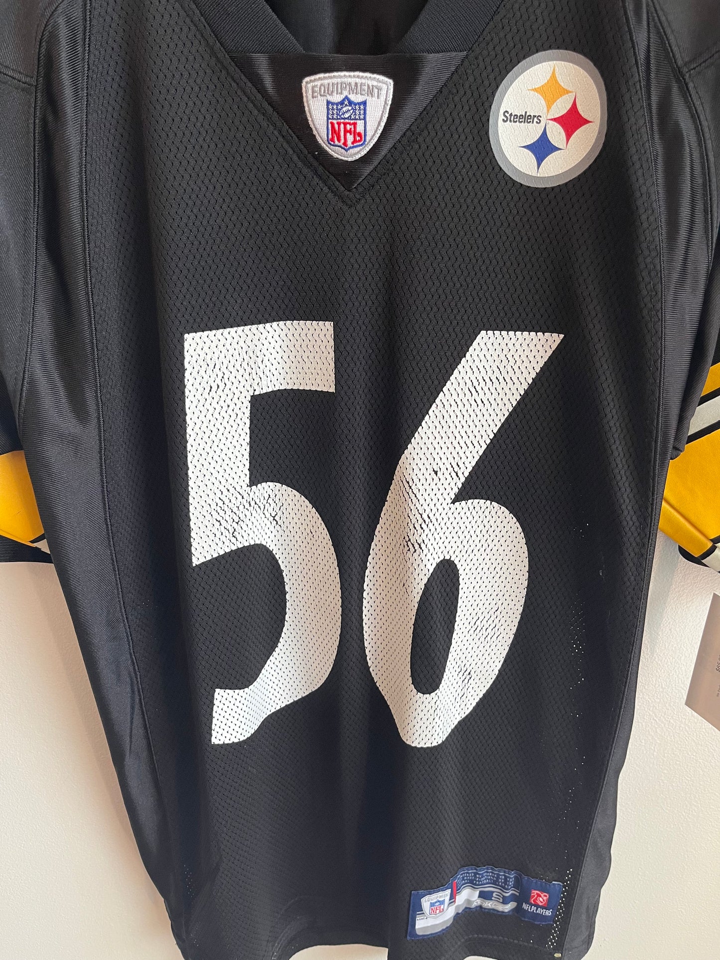 00s Pittsburgh Steelers LaMarr Woodley Jersey (S)