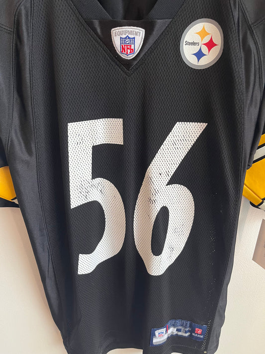00s Pittsburgh Steelers LaMarr Woodley Jersey (S)