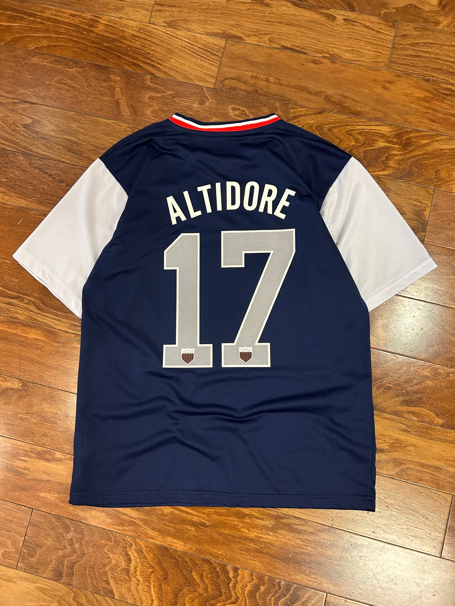 USA Nike Jozy Altidore #17 Away Soccer Jersey 2001 Kit (M)