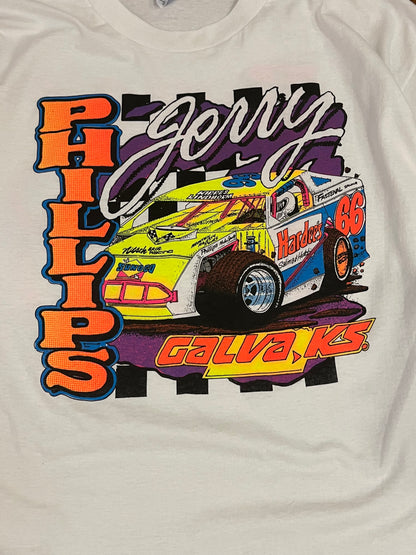 90s Jerry Phillips Racing Graphic Tee (XL)