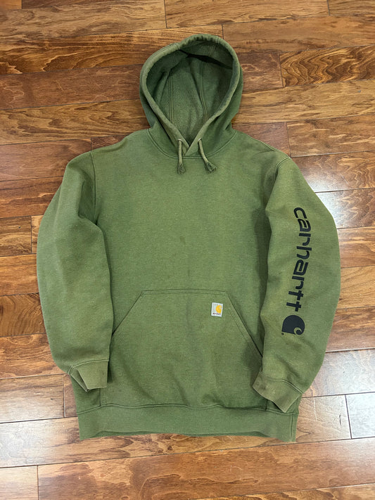 Carhartt Modern Faded Green Hoodie (L)