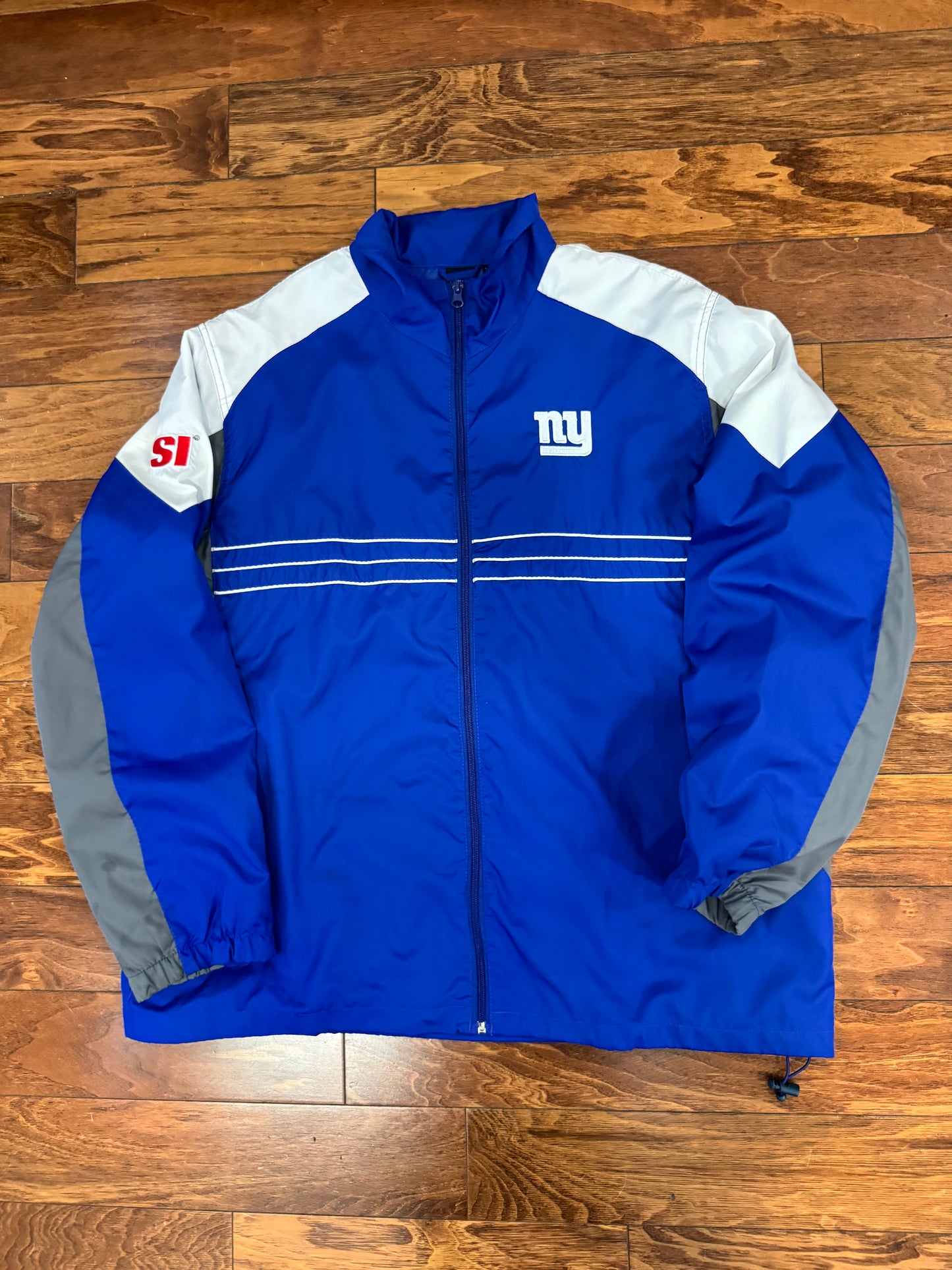 00s New York Giants NFL Sports Illustrated Windbreaker (XL)