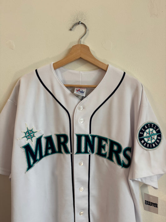 00s Seattle Mariners Ichiro Suzuki Majestic Jersey (XXL)