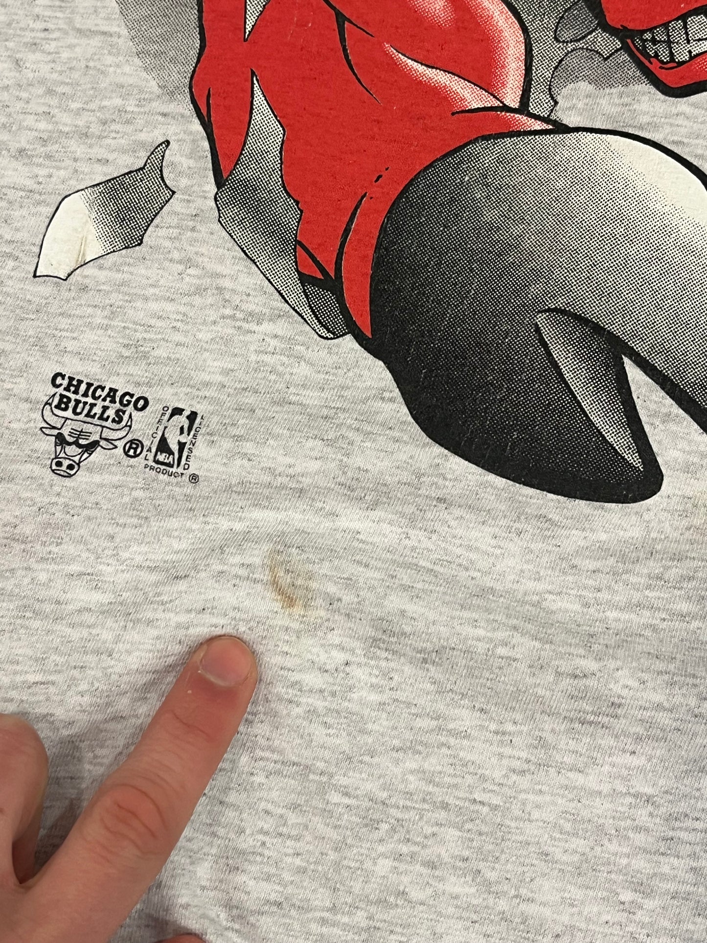 90s Chicago Bulls Breakthrough Nutmeg NBA Tee (XL)
