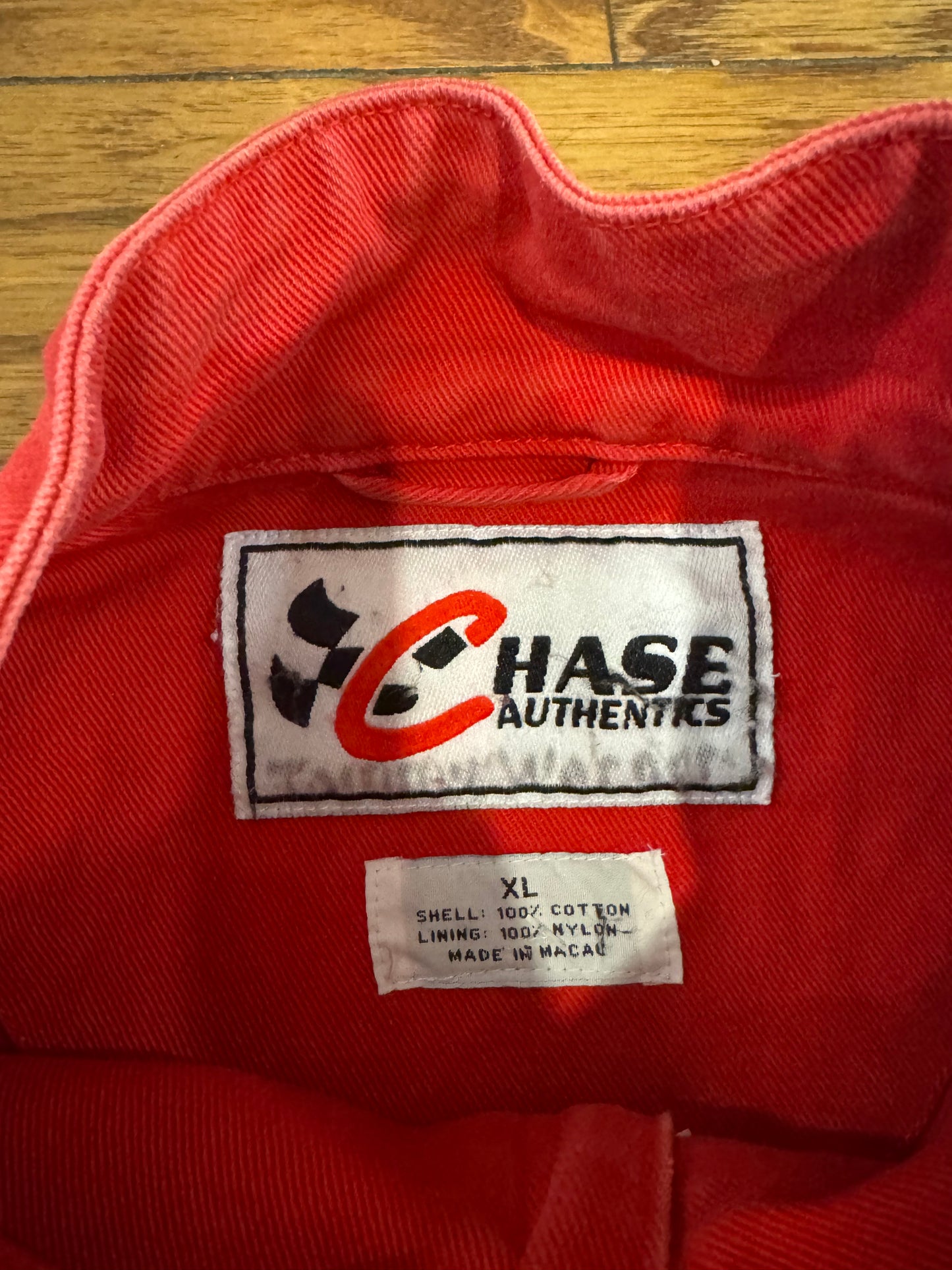 90s Dupont Jeff Gordon Vintage Rainbow Chase Authentic Racing Jacket (XL)