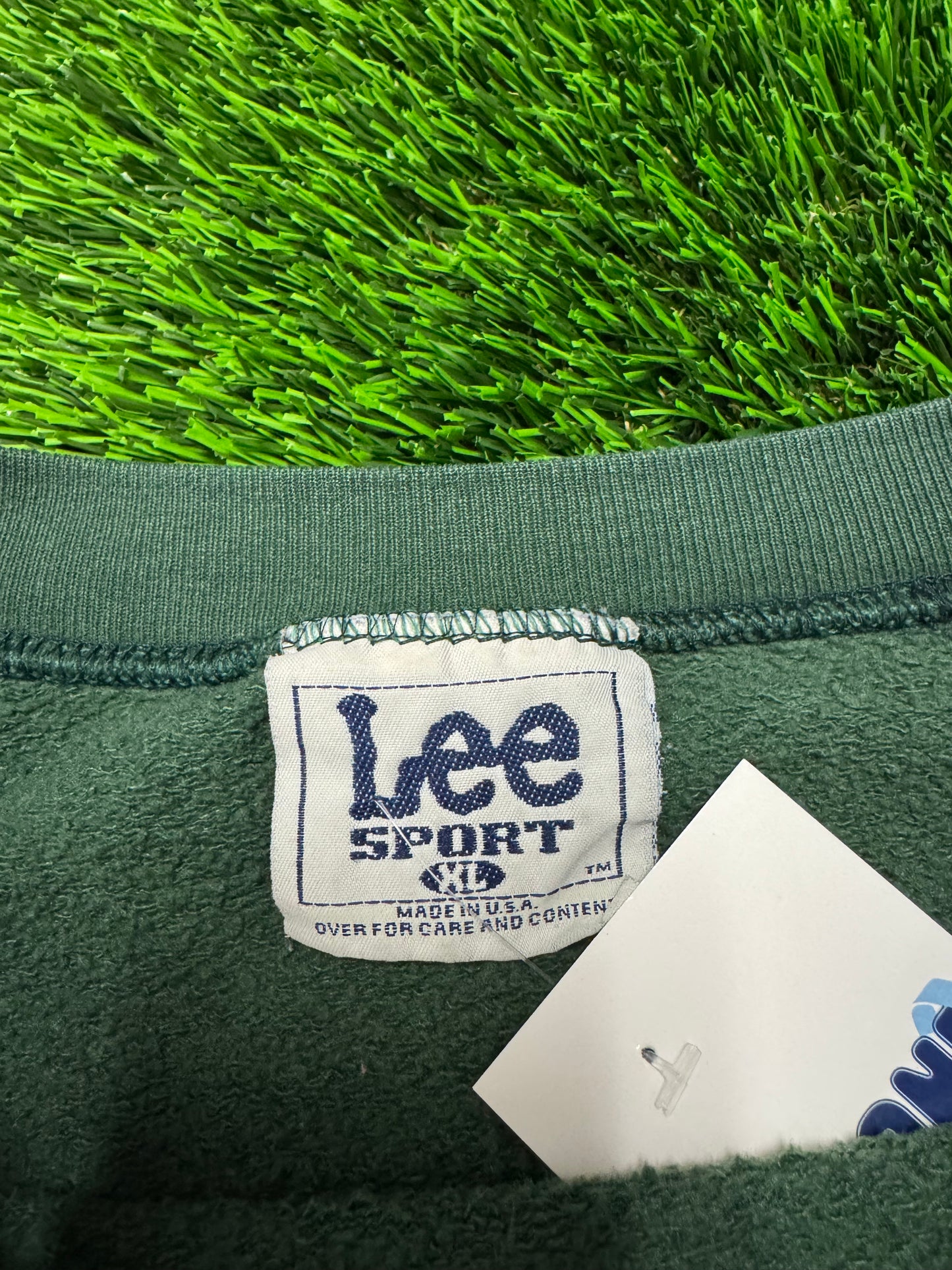 90s Green Bay Packers Lee Spell Out Crewneck (XL)