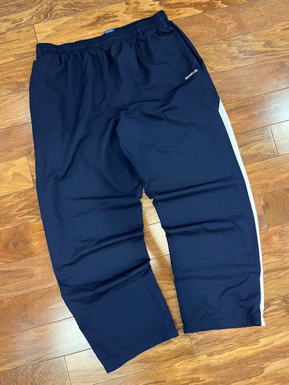 00s Reebok Navy/White Track Pants (XL)