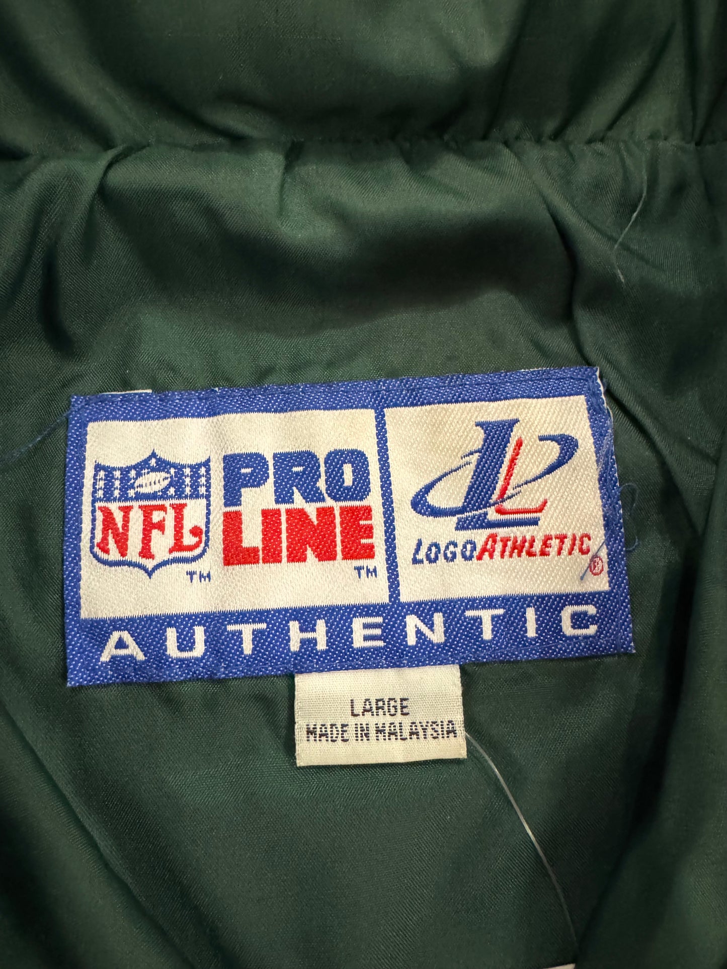 90s Green Bay Packers Pro Line Logo Windbreaker (L)