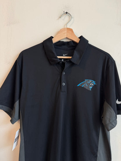 2010s Carolina Panthers Nike Dri- Fit Polo Shirt (L)