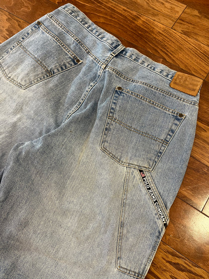 00s Polo Ralph Lauren Carpenter Jean Shorts (38)