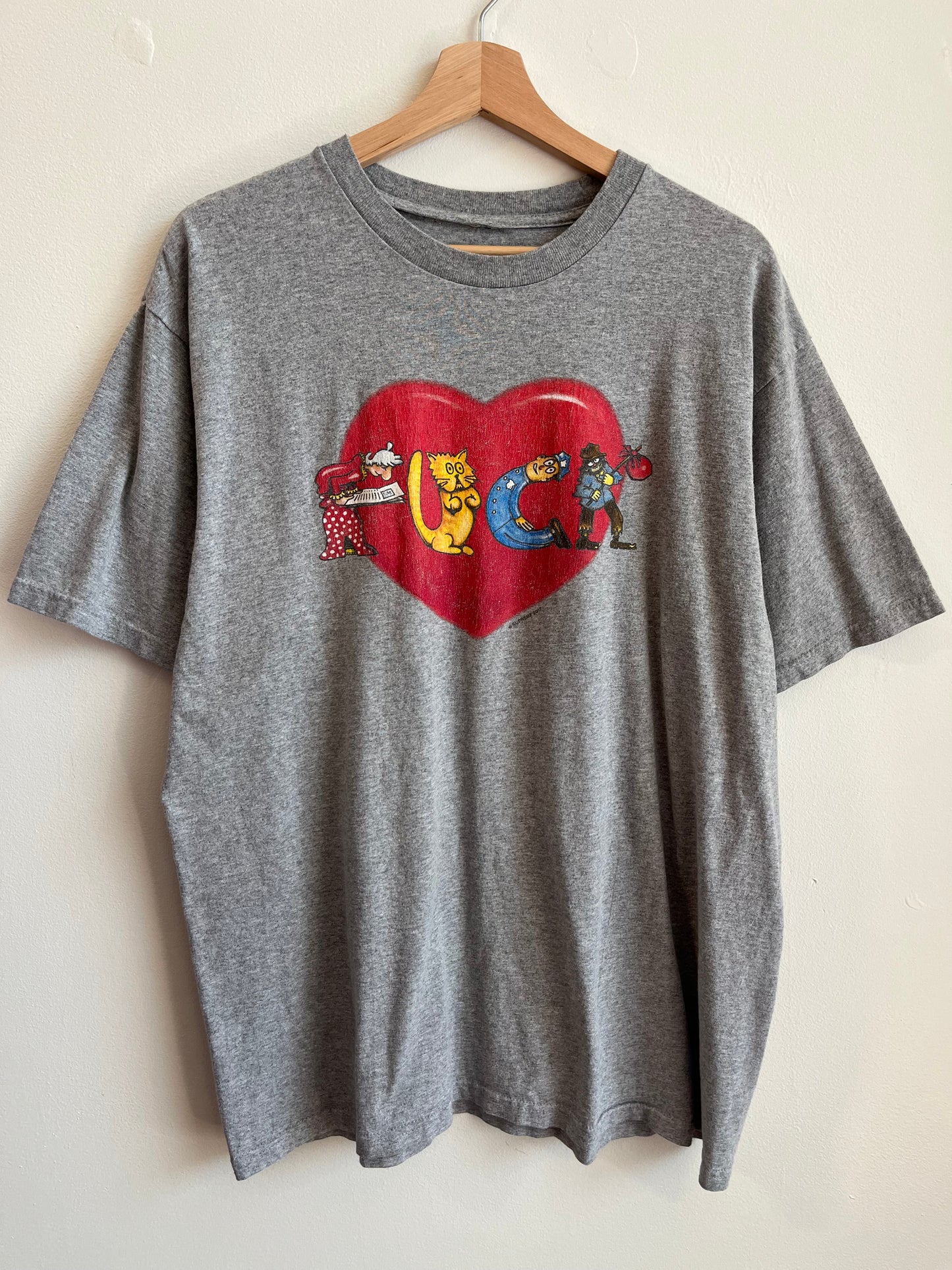 2017 Supreme "FUCK" Graphic Tee (L)