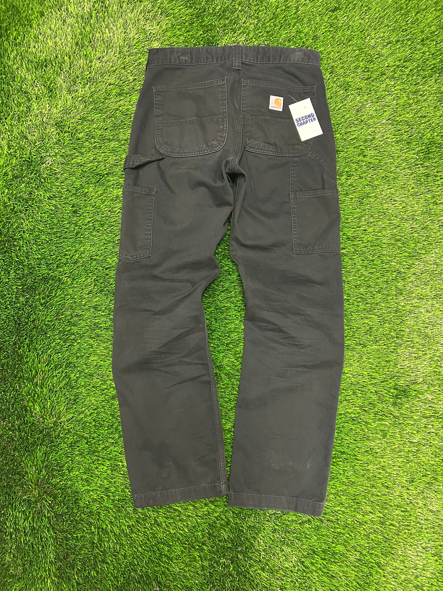 Black Carhartt Carpenter Pants (31 x 32)