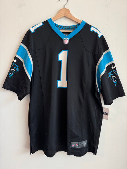 2010s Carolina Panthers Cam Newton Nike Home Jersey (XL)