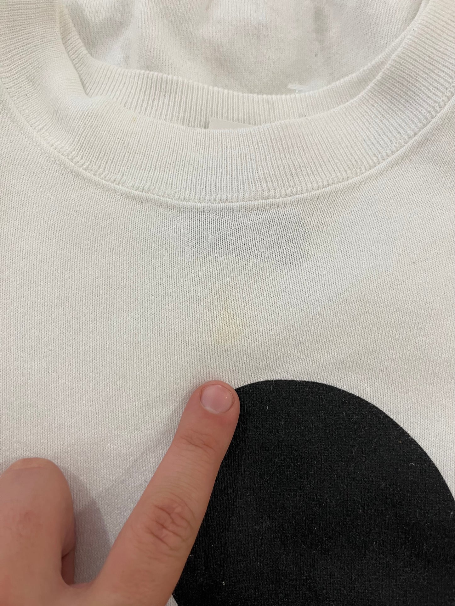 90s Mickey Mouse White Disney Crewneck (XL)