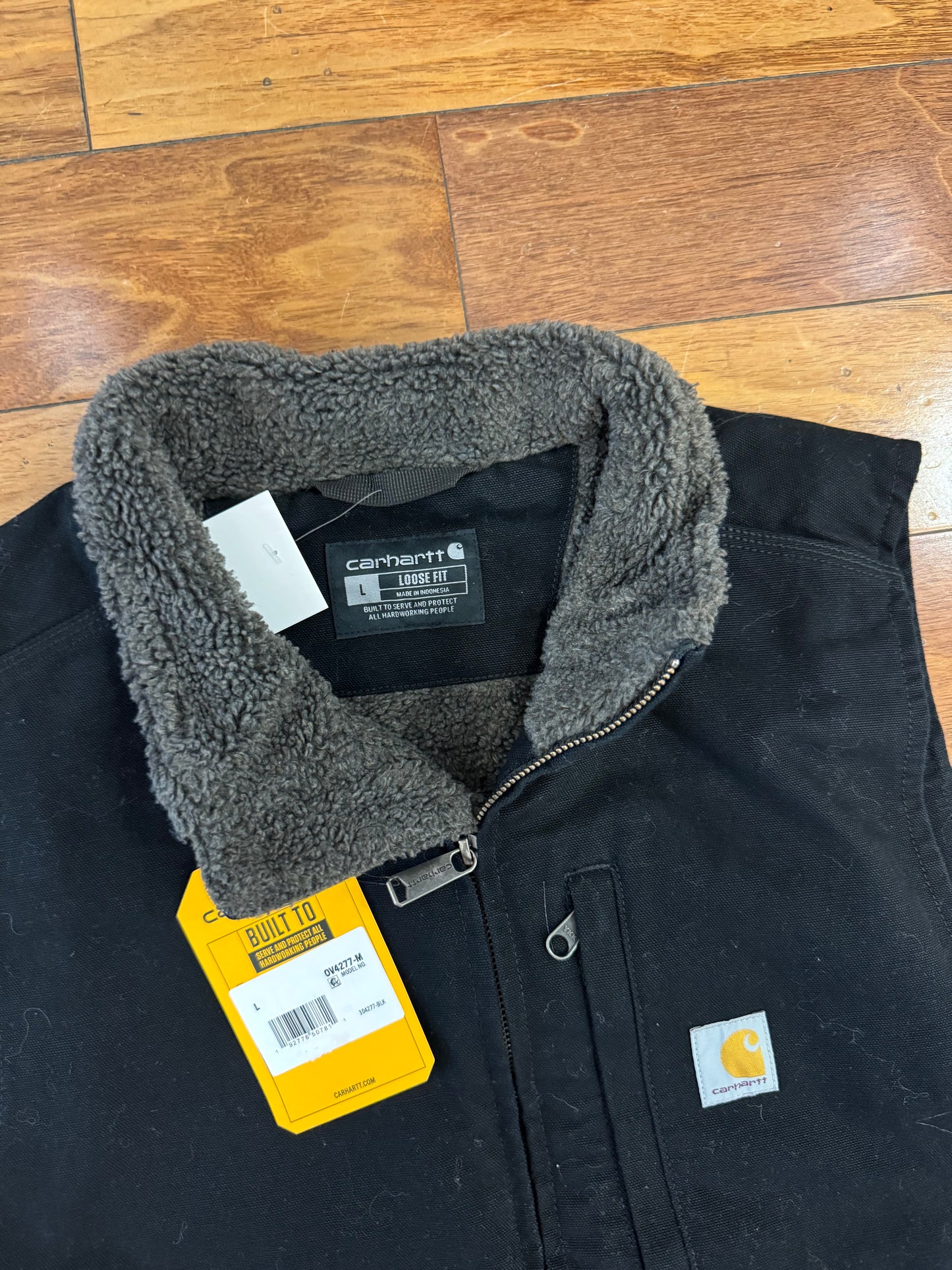 Carhartt Black Modern Brand New Vest (L)