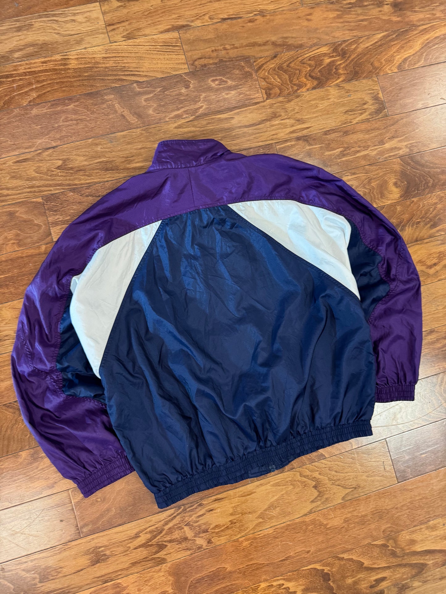 90s Nike Purple/Navy Deadstock Vintage Windbreaker (L)