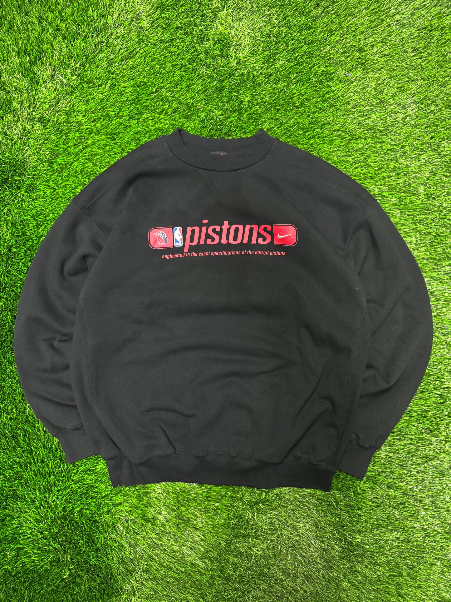 90s Detroit Pistons Team Issued Vintage Exclusive Nike NBA Crewneck (XL)