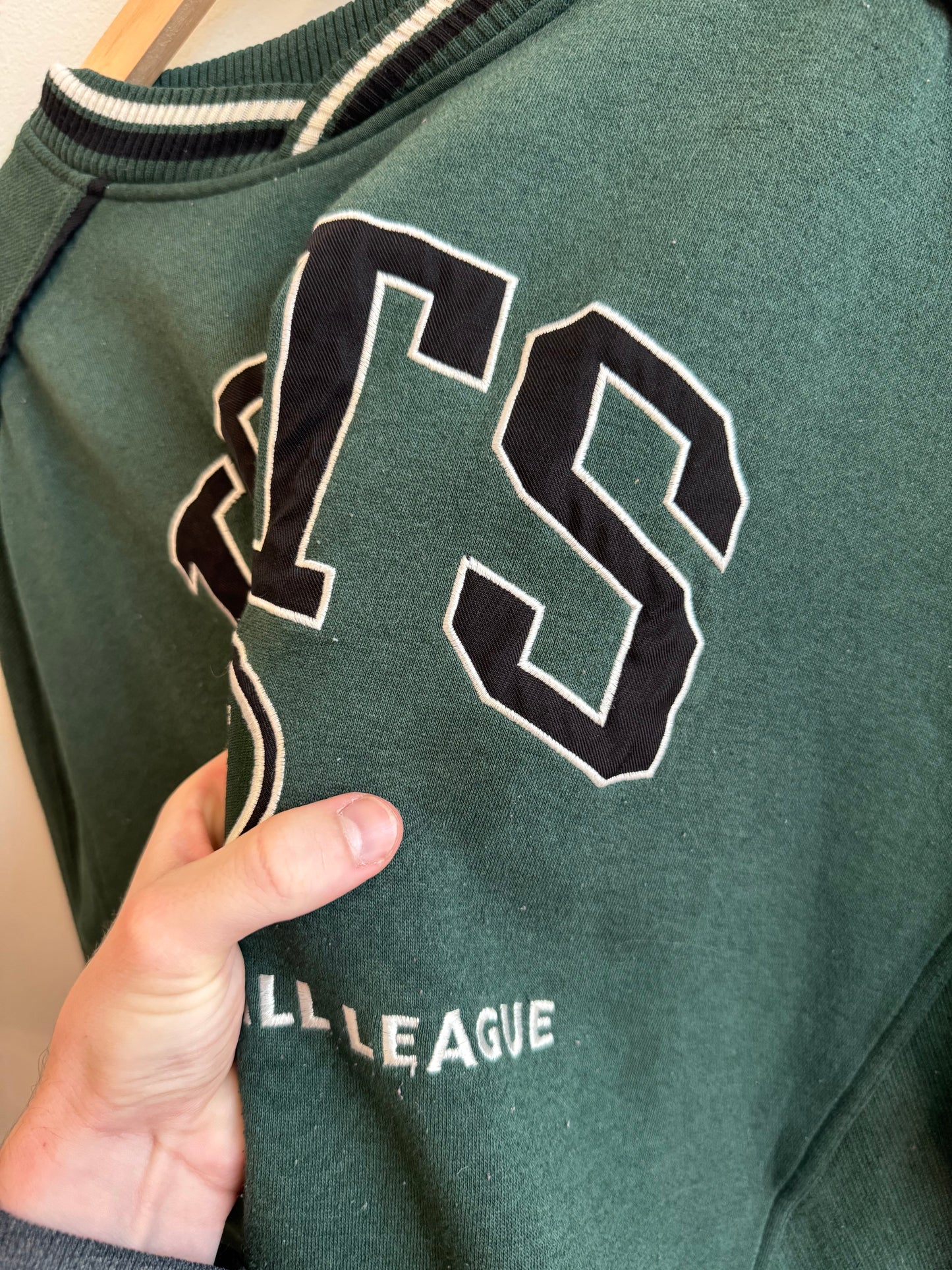 90s New York Jets Embroidered Lee Crewneck (XL)
