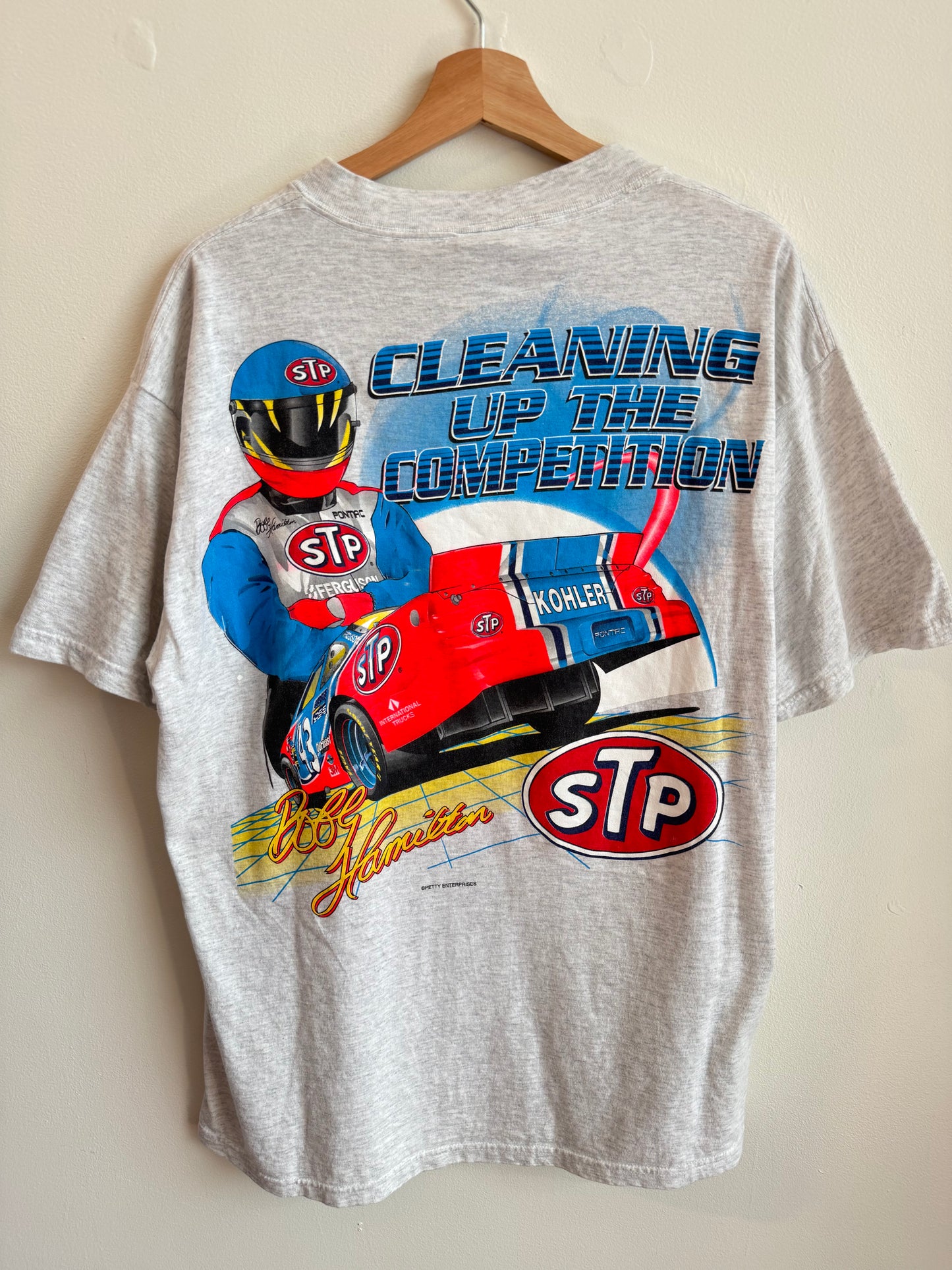 90s Bobby Hamilton Performance Man STP Graphic Tee (XL)