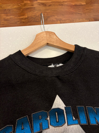 90s Carolina Panthers Stained Starter Shadow Crewneck (XL)