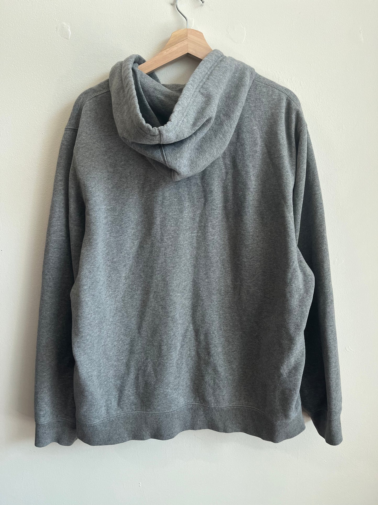 00s Nike Swoosh The Athlete Department Grey Zip Up (XL)