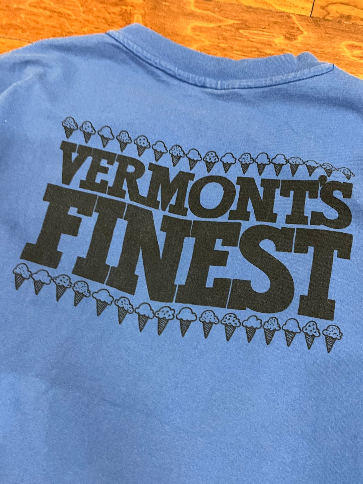 1985 Ben & Jerry's "Vermont's Finest" Grail Cow Graphic Tee (XL)