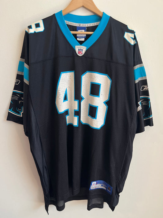 00s Carolina Panthers Stephen Davis Reebok NFL Jersey (XL)