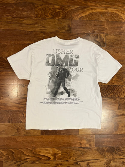 2010 Usher OMG Tour Music Tee (XL)