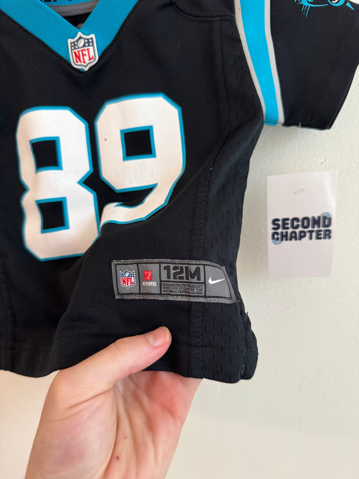 2012 Carolina Panthers Steve Smith Nike Infant Jersey (12m)
