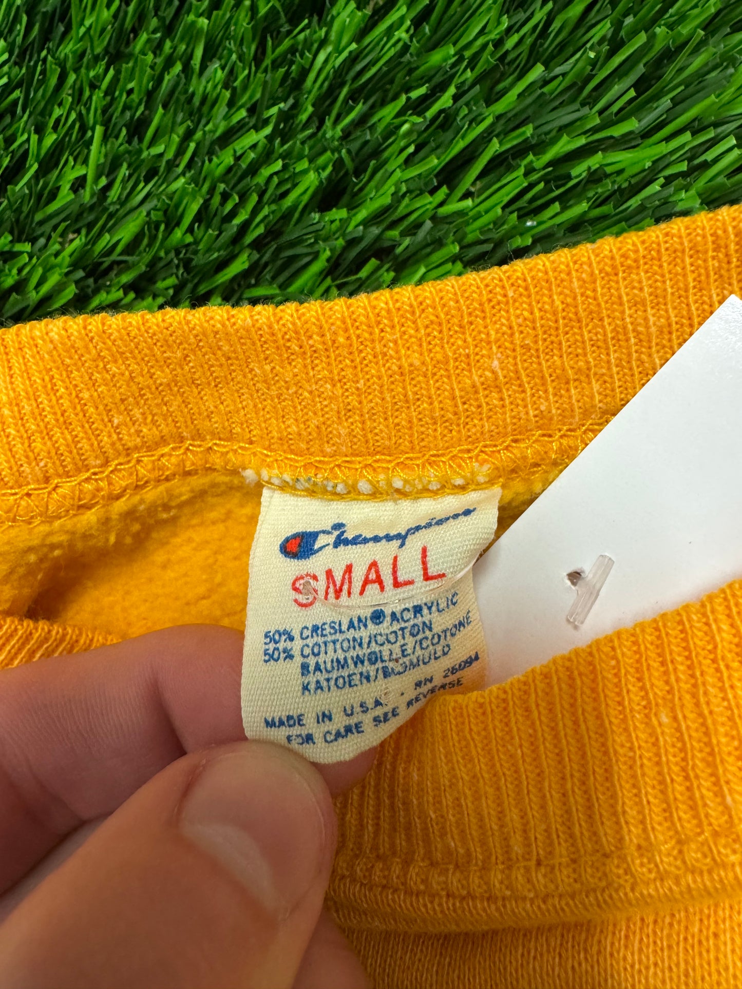 70s University Of Iowa Champion Vintage Crewneck (S)