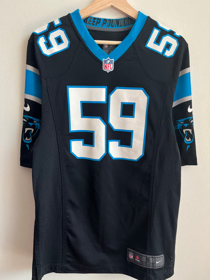 2012 Carolina Panthers Luke Kuechly Nike Jersey (S)