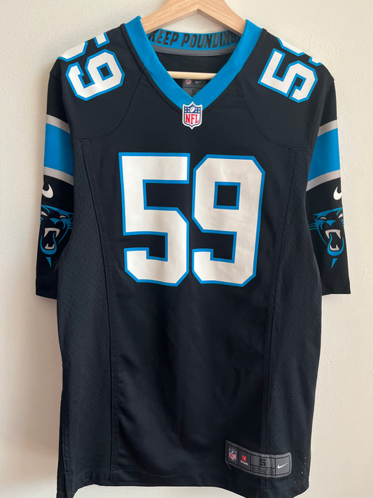 2012 Carolina Panthers Luke Kuechly Nike Jersey (S)