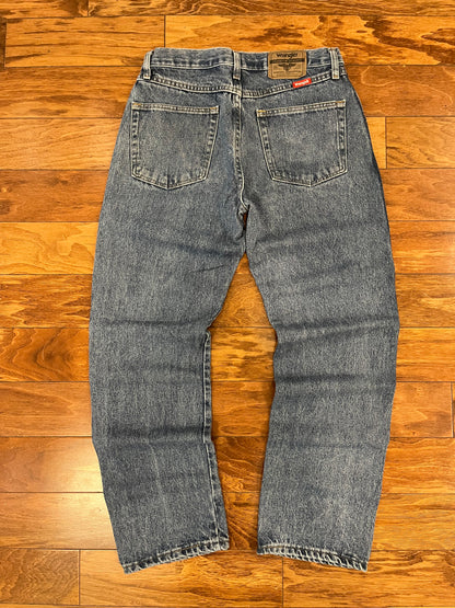 00s Wrangler Dark Wash Blue Jeans (31 x 30)