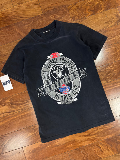 90s Oakland Raiders Vintage NFL Tee (S)
