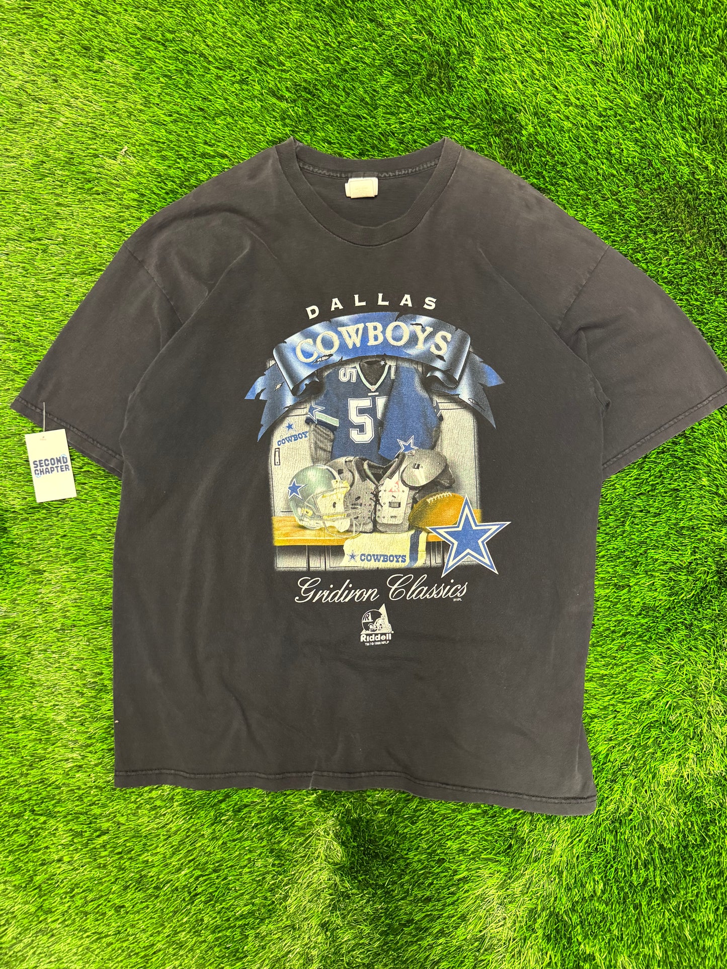 1998 Dallas Cowboys Classics Riddell Oversized Tee (XXL)